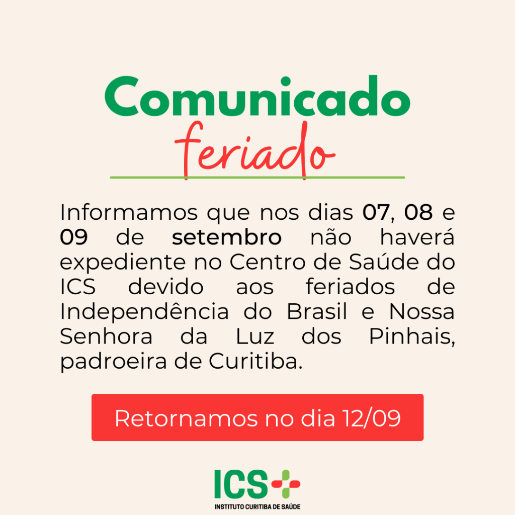 Comunicado De Feriado Ics