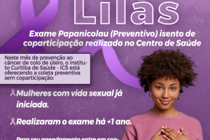 Março Lilás – Prevenção do câncer do colo do útero Março Lilás – Prevenção do câncer do colo do útero