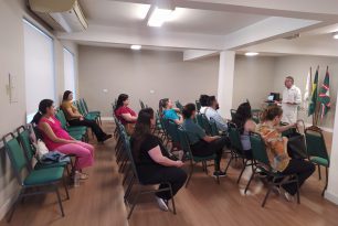 Início do Curso de Orientação para Gestantes Início do Curso de Orientação para Gestantes