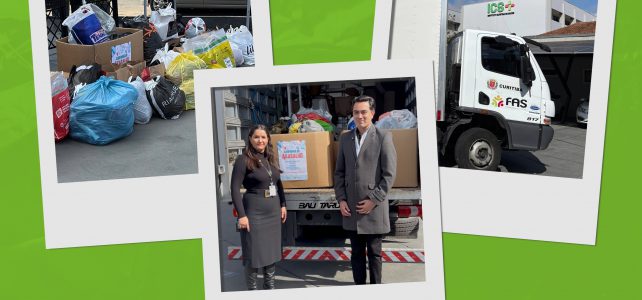ICS entrega doações de roupas e agasalhos à Fundação de Ação Social ICS entrega doações de roupas e agasalhos à Fundação de Ação Social