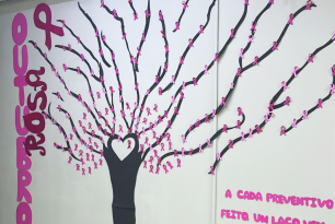 ICS faz mutirão de coleta de preventivo durante a campanha Outubro Rosa