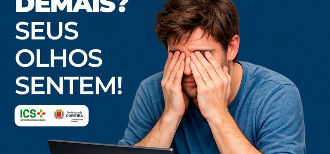 Muito tempo nas telas? Saiba como preservar a saúde dos olhos e evitar desconfortos visuais